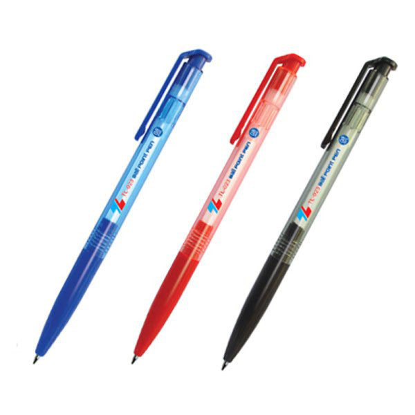 Bút bi TL-023 (0.8) (Đen-Đỏ-Xanh) (Thiên Long)